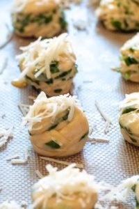 Hungarian Wild Garlic Scones – preparation step 5