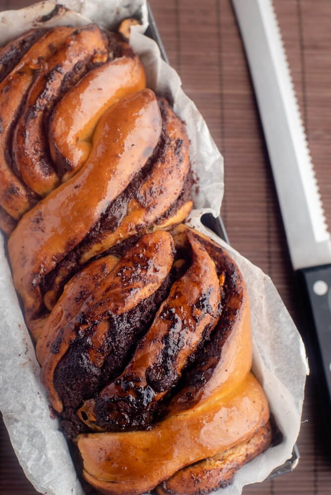 Nutella Babka – preparation step 1
