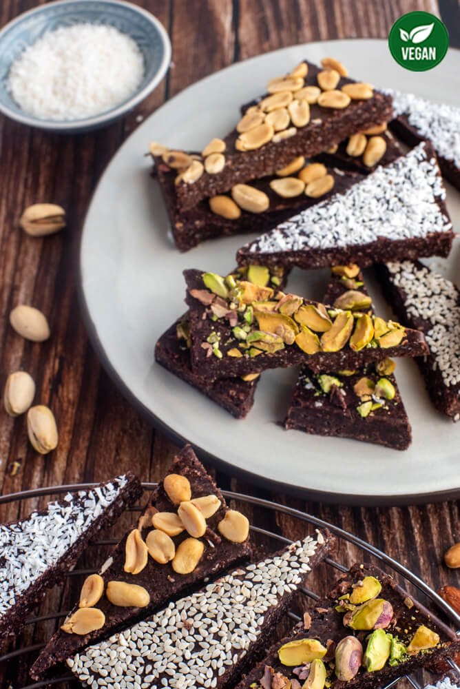 Vegan Fudge Bars – preparation step 5
