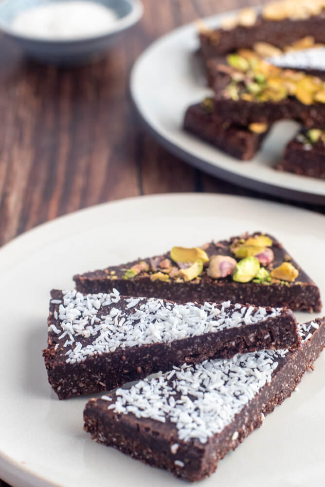 Vegan Fudge Bars – preparation step 3