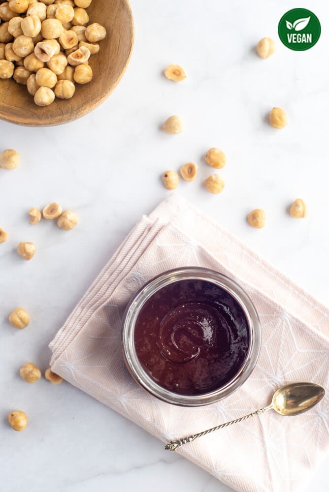Homemade Nutella – preparation step 4