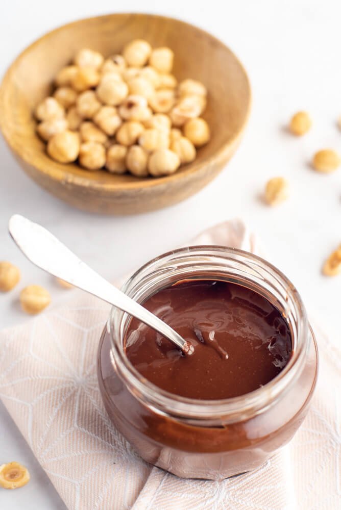 Homemade Nutella – preparation step 2