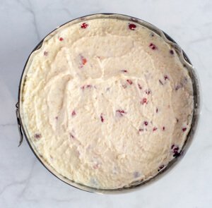 Strawberry Couscous Cheesecake – preparation step 7
