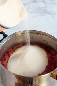 Strawberry & Elderflower Jam – preparation step 4