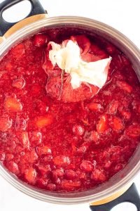 Strawberry & Elderflower Jam – preparation step 6
