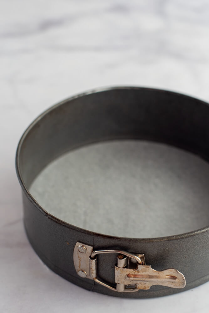 Lining A Springform Pan – preparation step 4