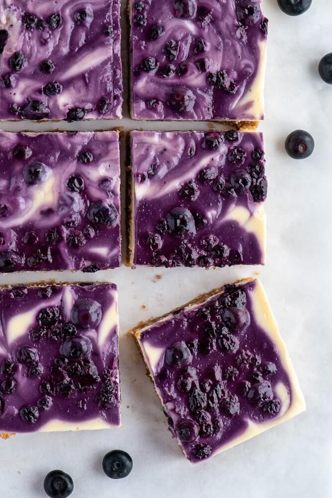 Blueberry Cheesecake Bars