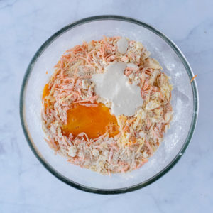 Tahini & Carrot Scones – preparation step 2