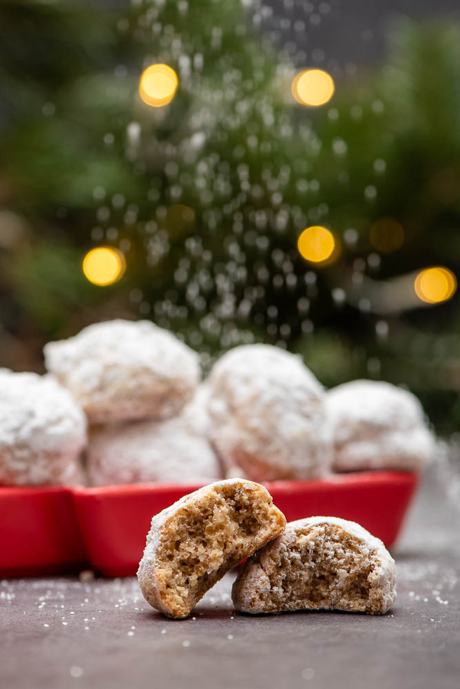 Chestnut Snowball Cookies – preparation step 4