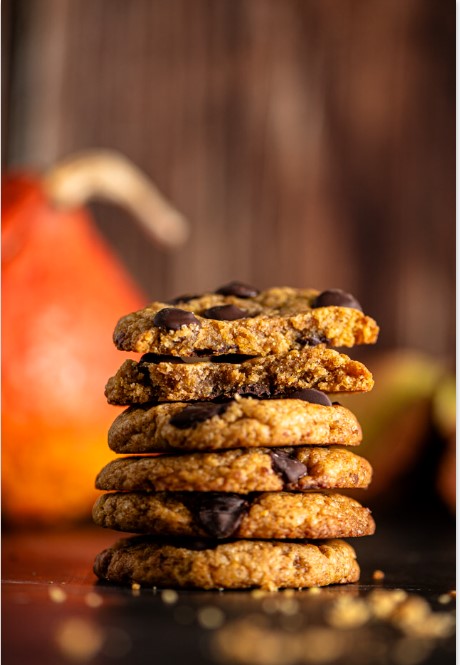 Pumpkin Chocolate Chip Cookies