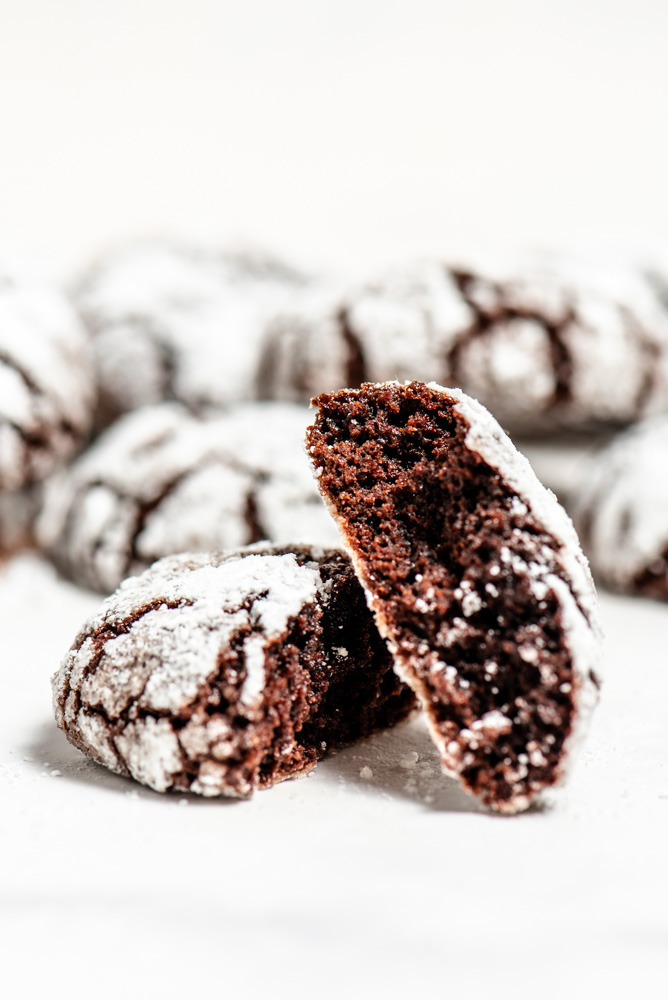 Chocolate Crinkle Cookies