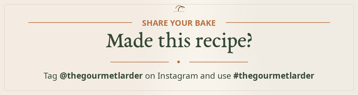 Made this recipe? Share your bake on Instagram